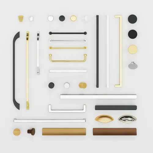 Find the perfect handle for your bathroom furniture, whether you prefer chrome, brass, black, feminine or minimalist style – the handle completes the overall look of your bathroom
